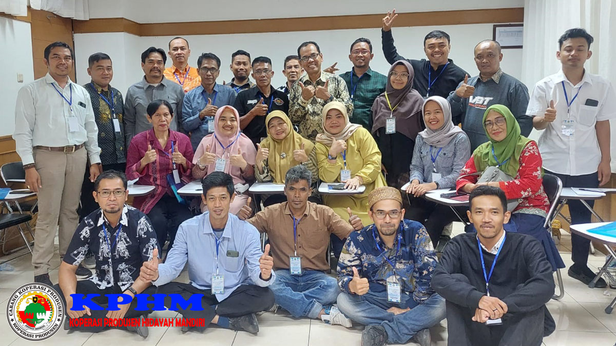 Koperasi Produsen Hidayah Mandiri Mengikuti Pelatihan Tentang Kegiatan Pemberdayaan Usaha Kecil Menengah di Provinsi Jawa Barat