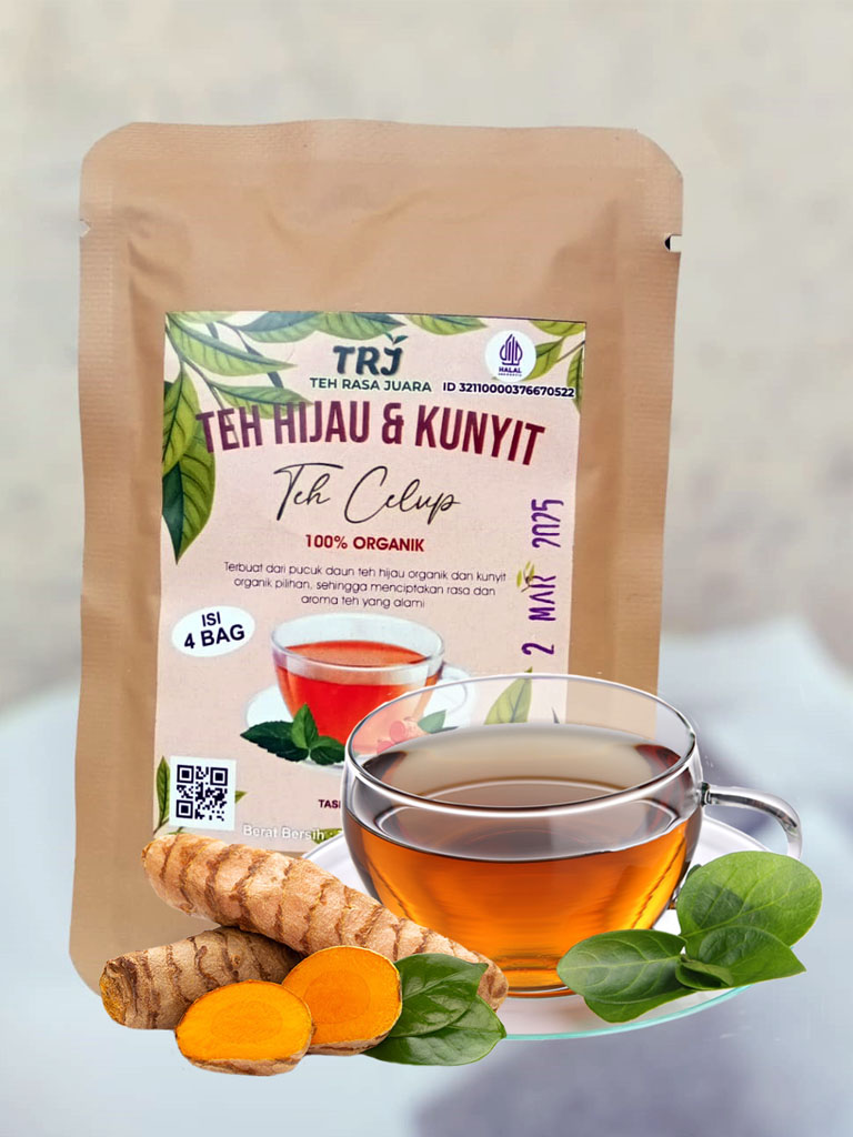 TEH HIJAU KUNYIT TRJ KPHM