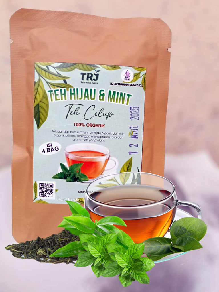 TEH HIJAU MINT TRJ KPHM